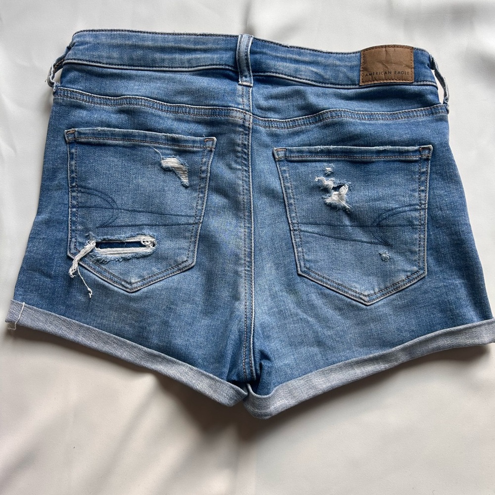 American Eagle Bundle! 2 Blue Denim Shorts - Picture 9 of 9